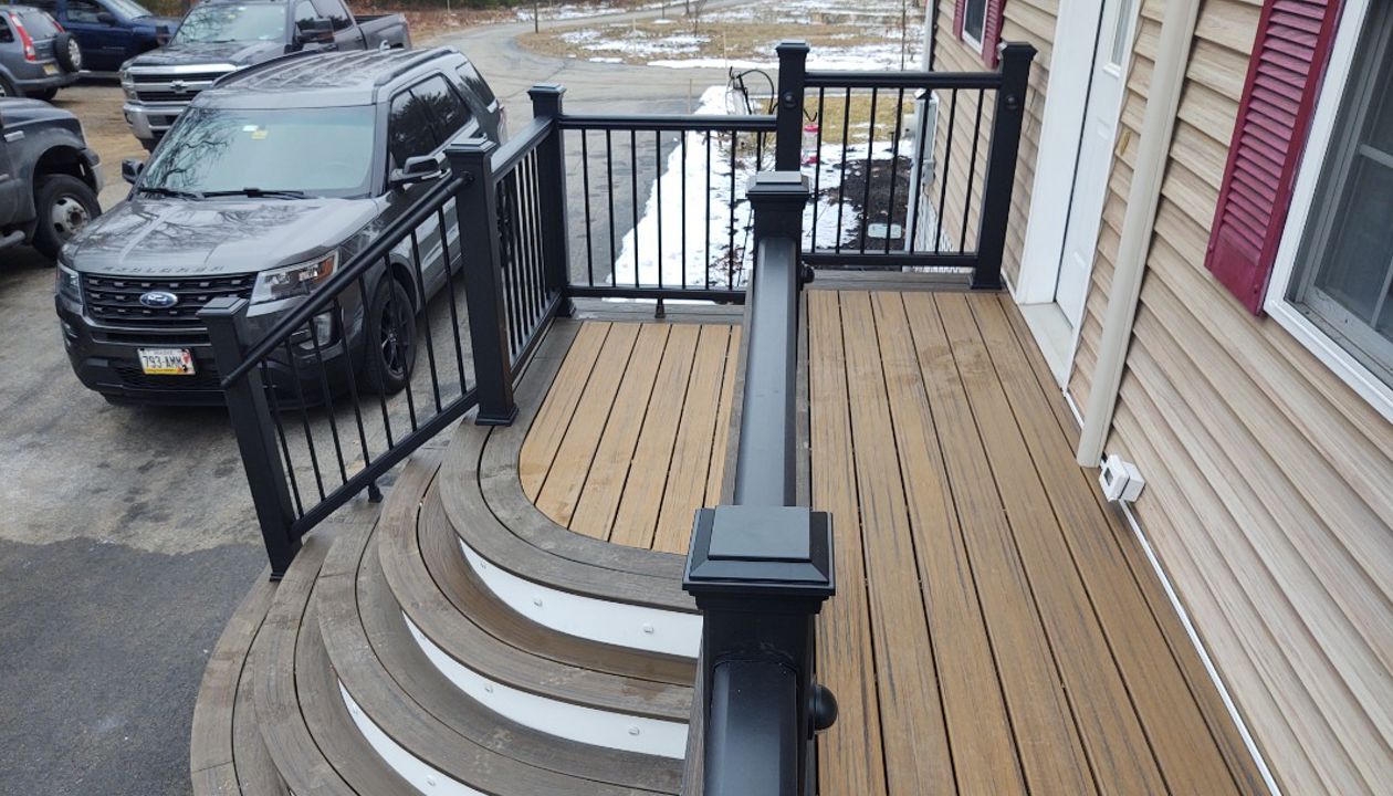 Spiced Rum curved stairs 2020