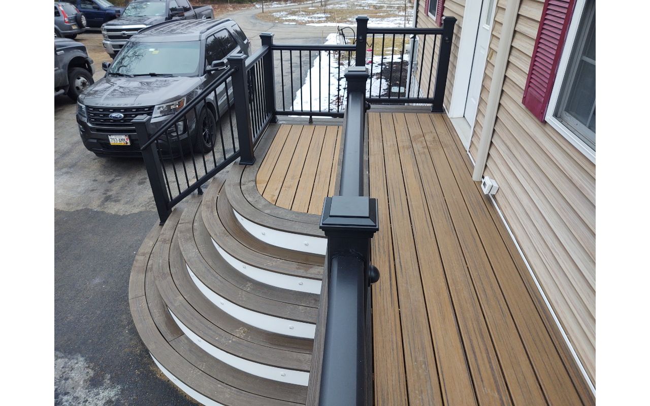 Spiced Rum curved stairs 2020
