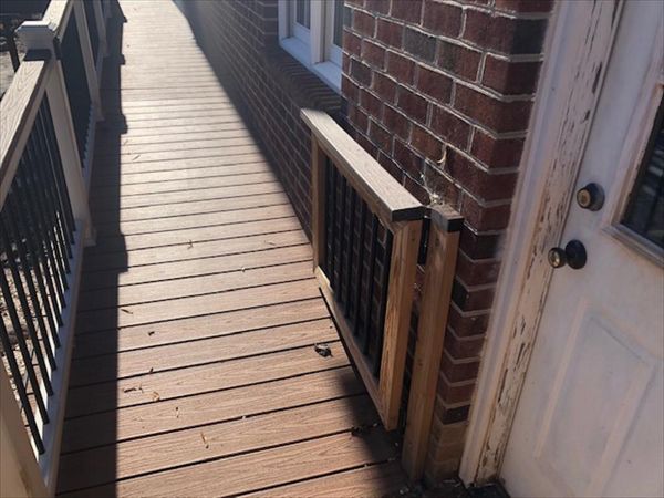 Sierra Structures fabricated a custom gate for this job.