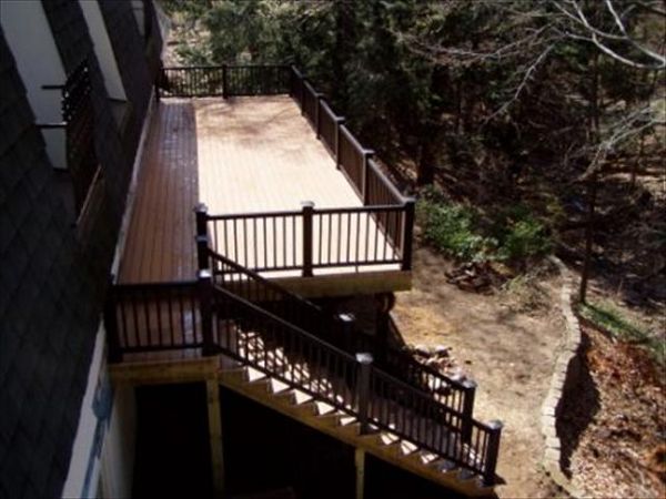 Enjoy the View of your custom designed composite deck.