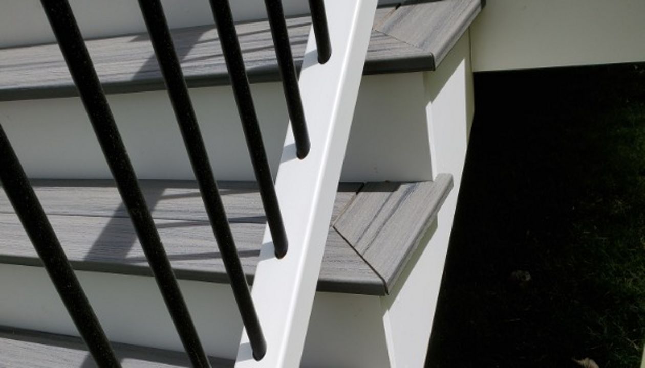 Picture framed stairs for a clean professional finish