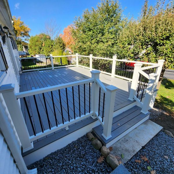 Pebble Grey Rear Porch