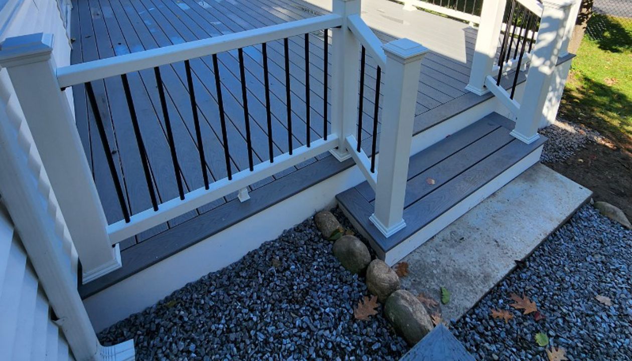 Pebble Grey Rear Porch