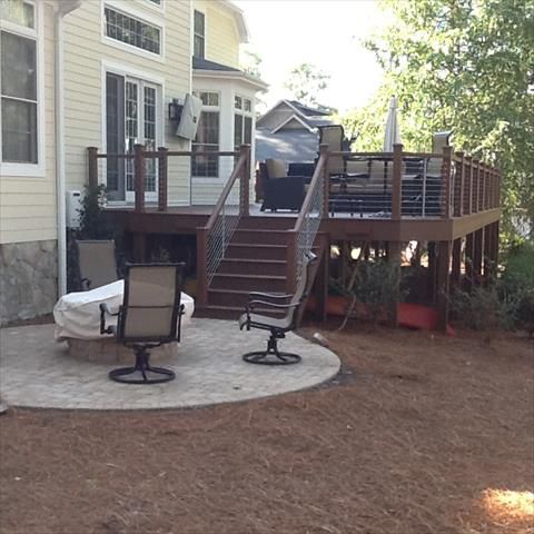 This deck is the perfect place to hang out and entertain