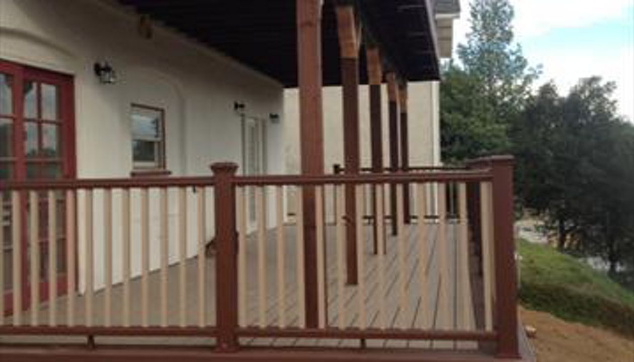 Rope Swing with Fire Pit Border and Fascia