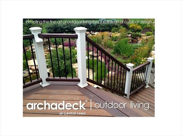 Trex Transcends Deck with Outdoor Kitchen, West Des Moines 2