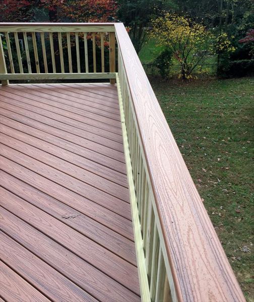 Deck in Trex Transcends Tiki Torch in Fairfax, VA