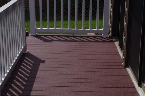 Trex Select Madeira decking with Hideaway fasteners