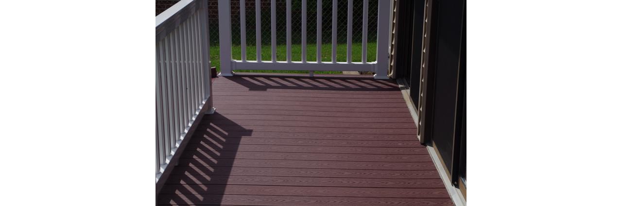 Trex Select Madeira decking with Hideaway fasteners