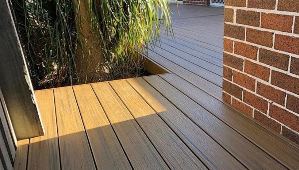 This is a small platform around from the main deck that provides easy access for guests.