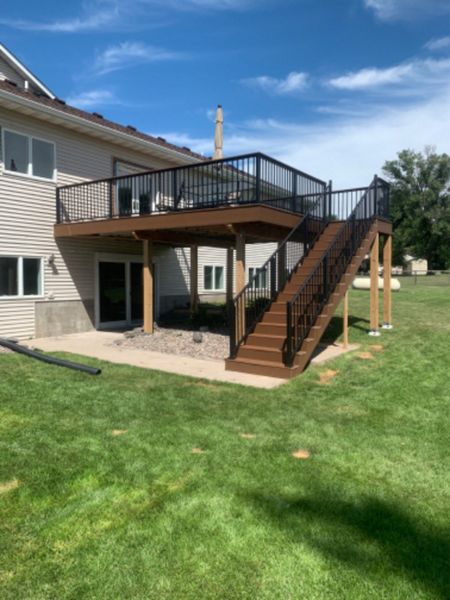 Deck extension with Select Saddle