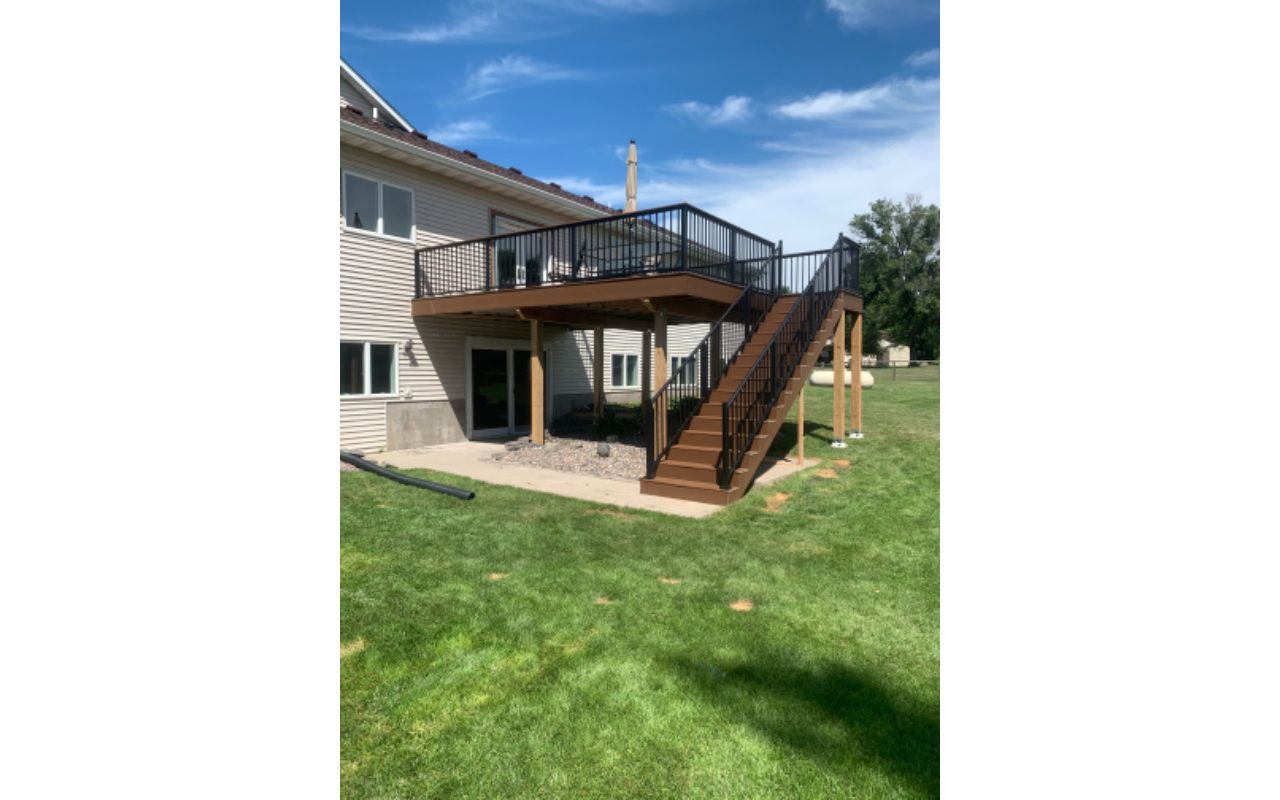 Deck extension with Select Saddle