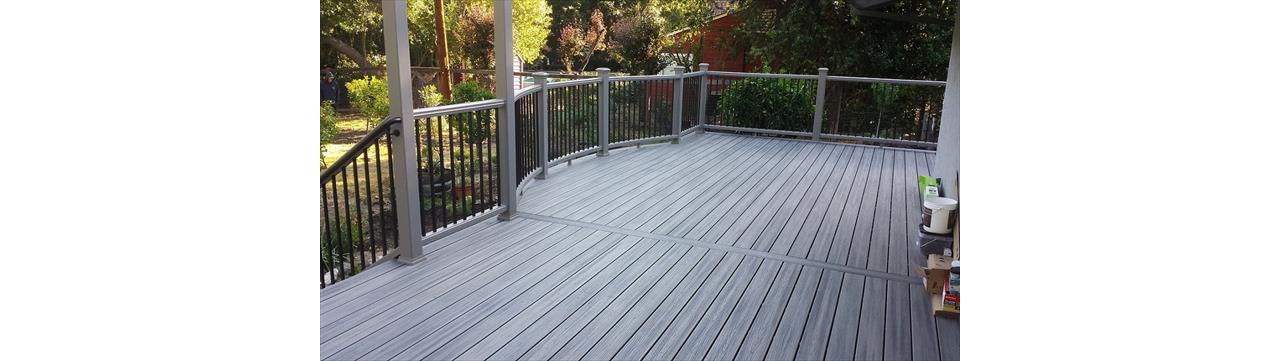 Trex Transcend Island Mist Deck, Cree LED lighting