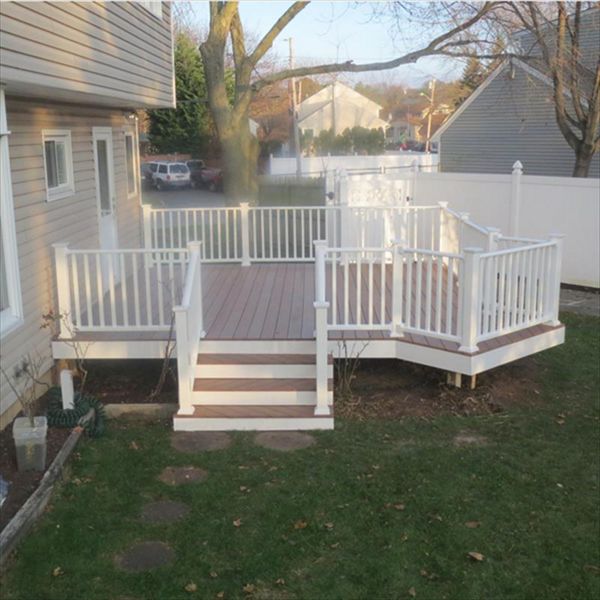 Grill Bump Outs are no problem for our custom designed deck builders.  Southbury CT