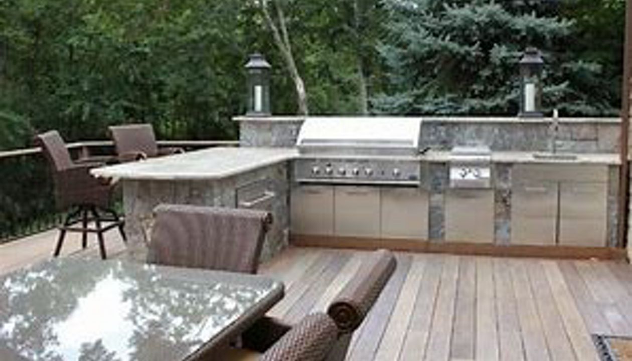 Entertaining outside