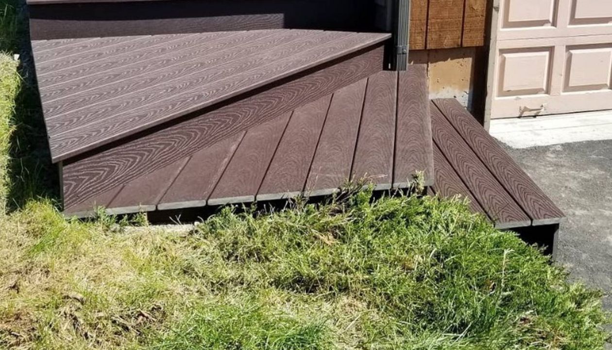 Trex select woodland brown decking