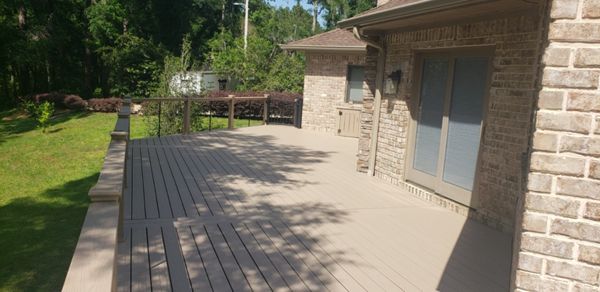 Trex Transcend Rope Swing decking