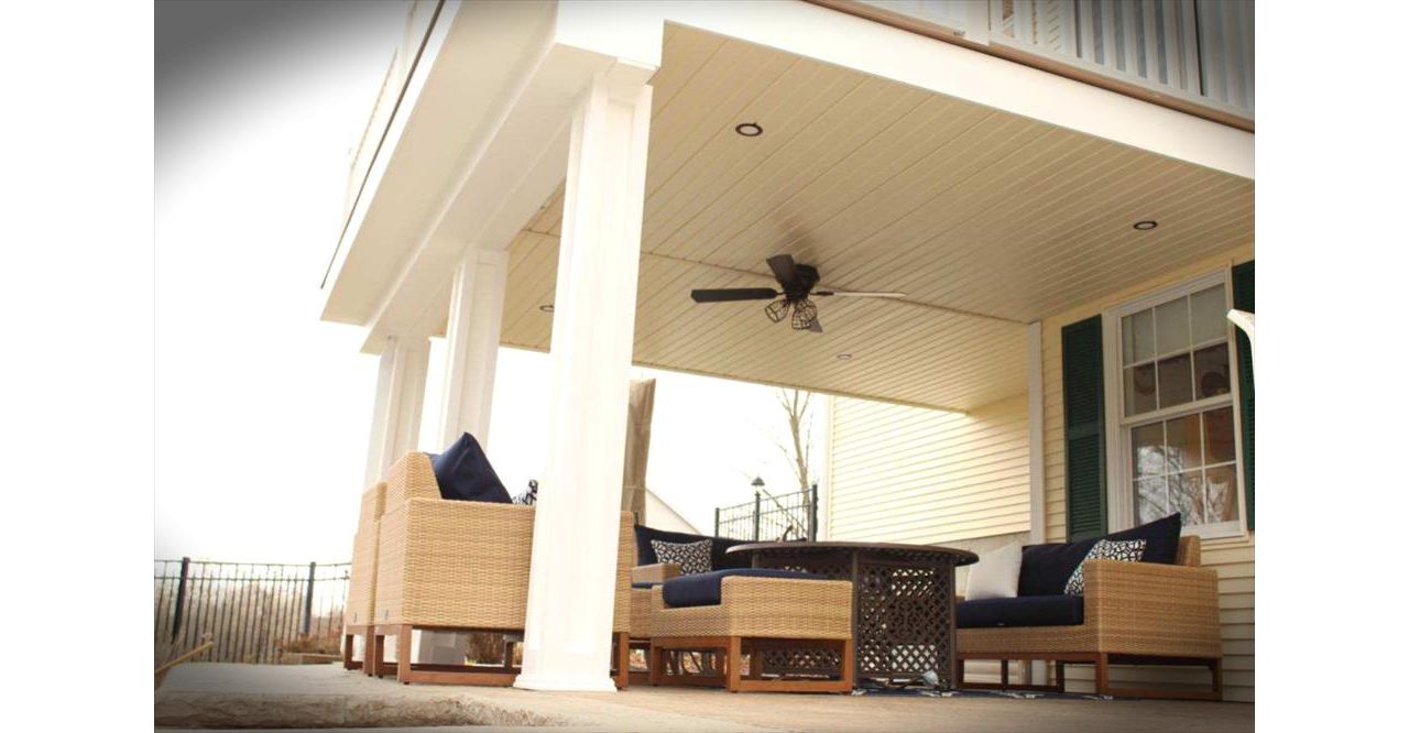 Rain Escape living space under deck