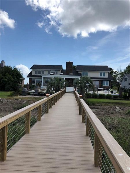 Trex Transcend Rope Swing Decking in Savannah, GA