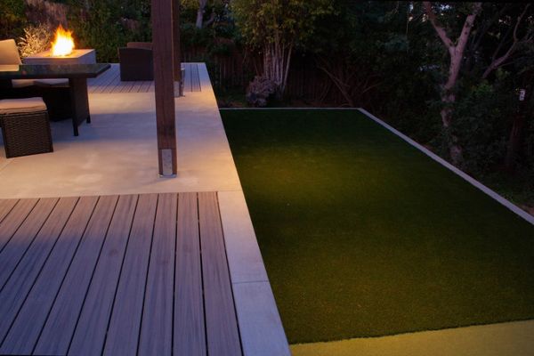 Composite Deck patio in Point Loma