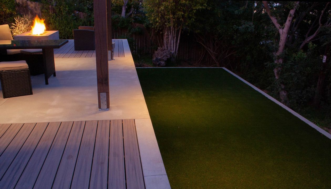 Composite Deck patio in Point Loma