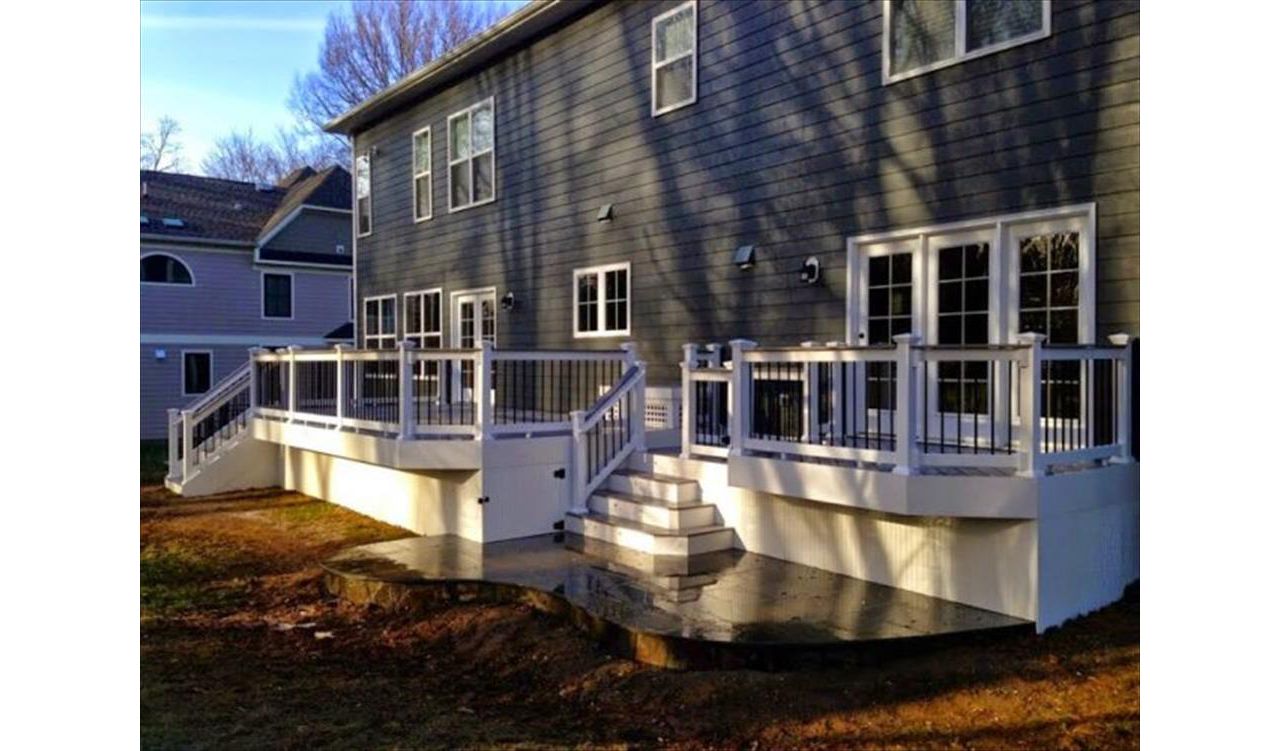 Island Mist Decking