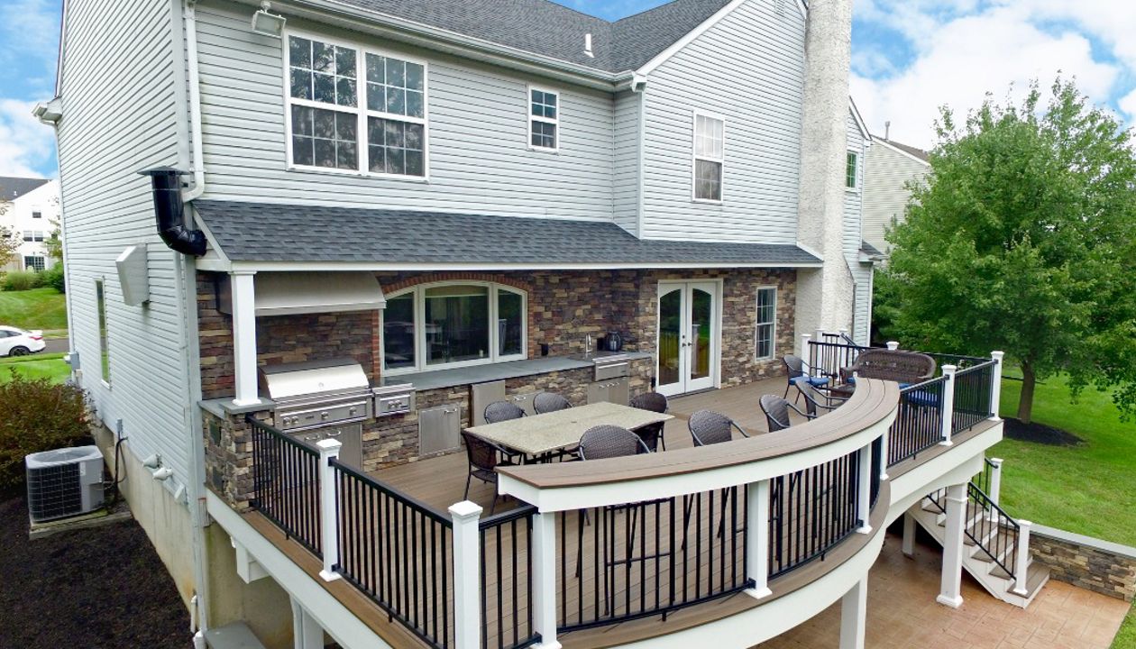 Custom Transcend Spiced Rum Deck - Montgomeryville, PA