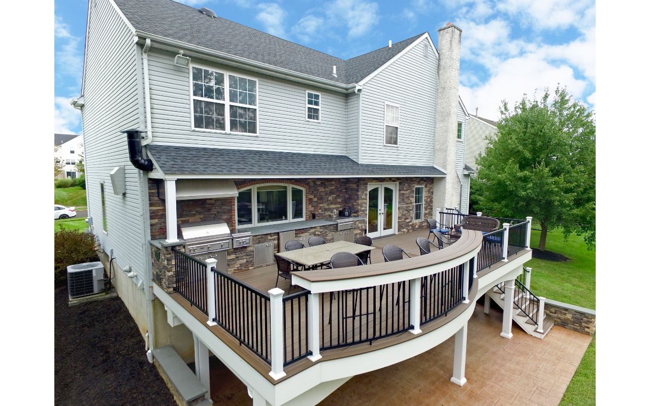 Custom Transcend Spiced Rum Deck - Montgomeryville, PA