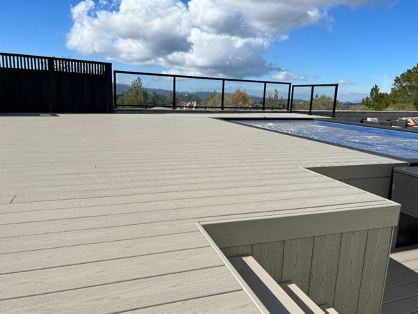 Belmont, CA - Trex Transcends Gravel Path