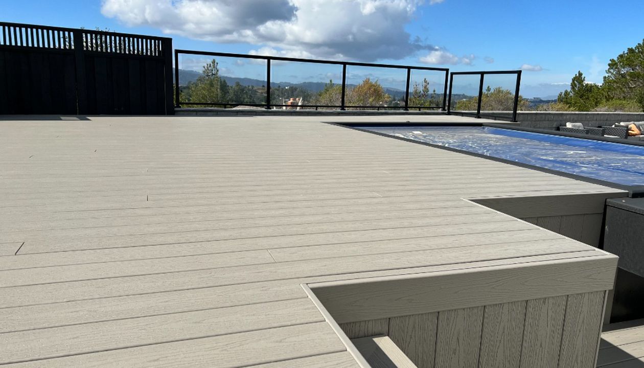 Belmont, CA - Trex Transcends Gravel Path