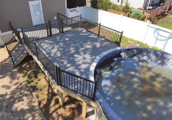 Trex Select Pebble Gray Deck