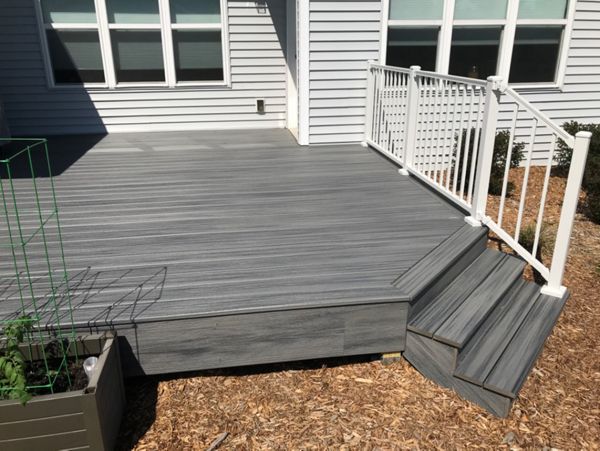 Transcend Island Mist with Signture white railing