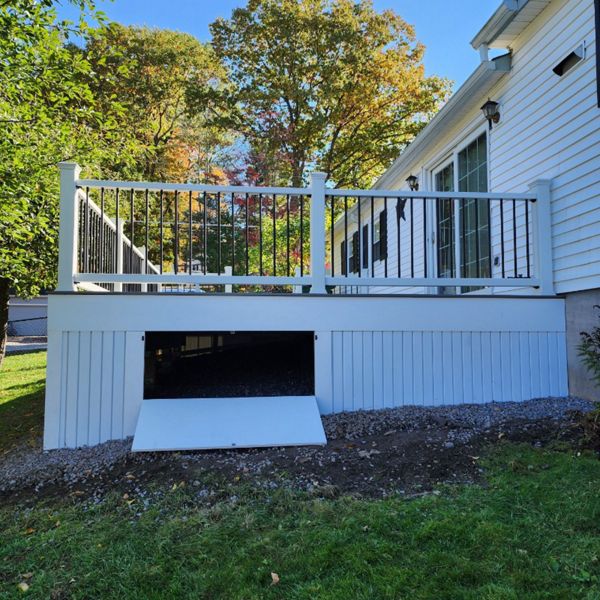 Pebble Grey Rear Porch