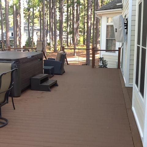 Trex Transcend Treehouse is a great color