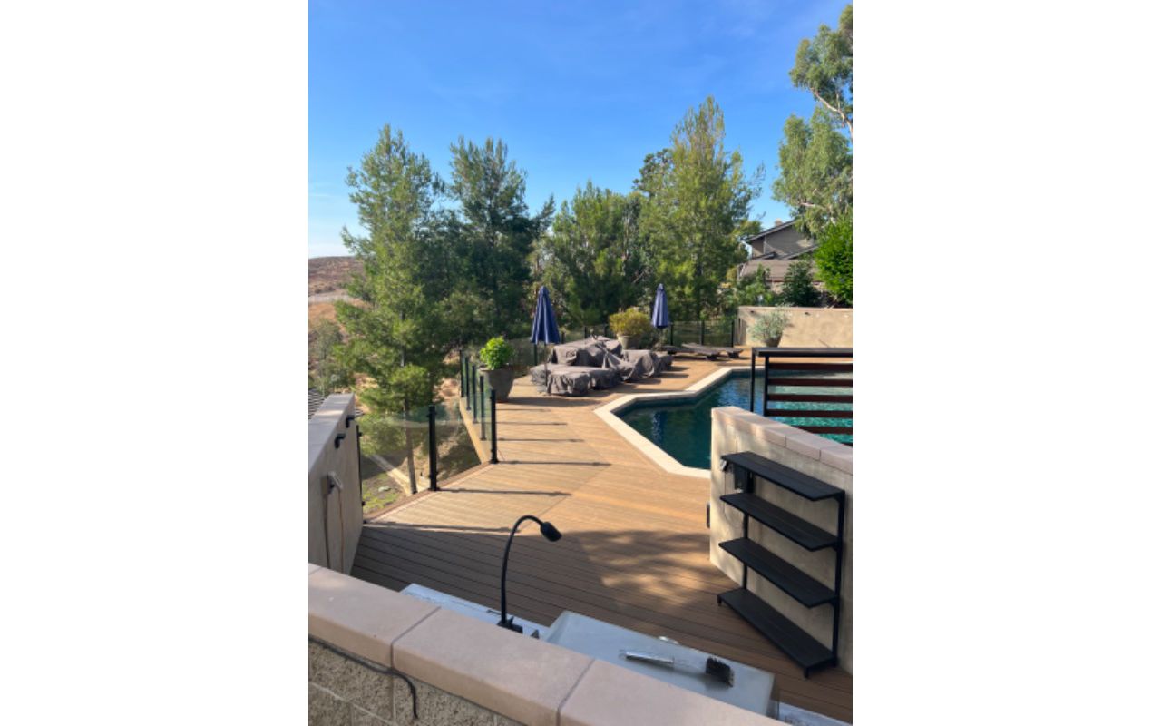 Trex deck in Orange Acres