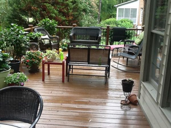 Sitting and grill areas are important on every deck