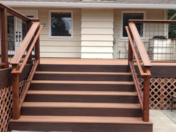 Trex Deck, Tiki Torch and Lava Rock, Pebble Beach, CA