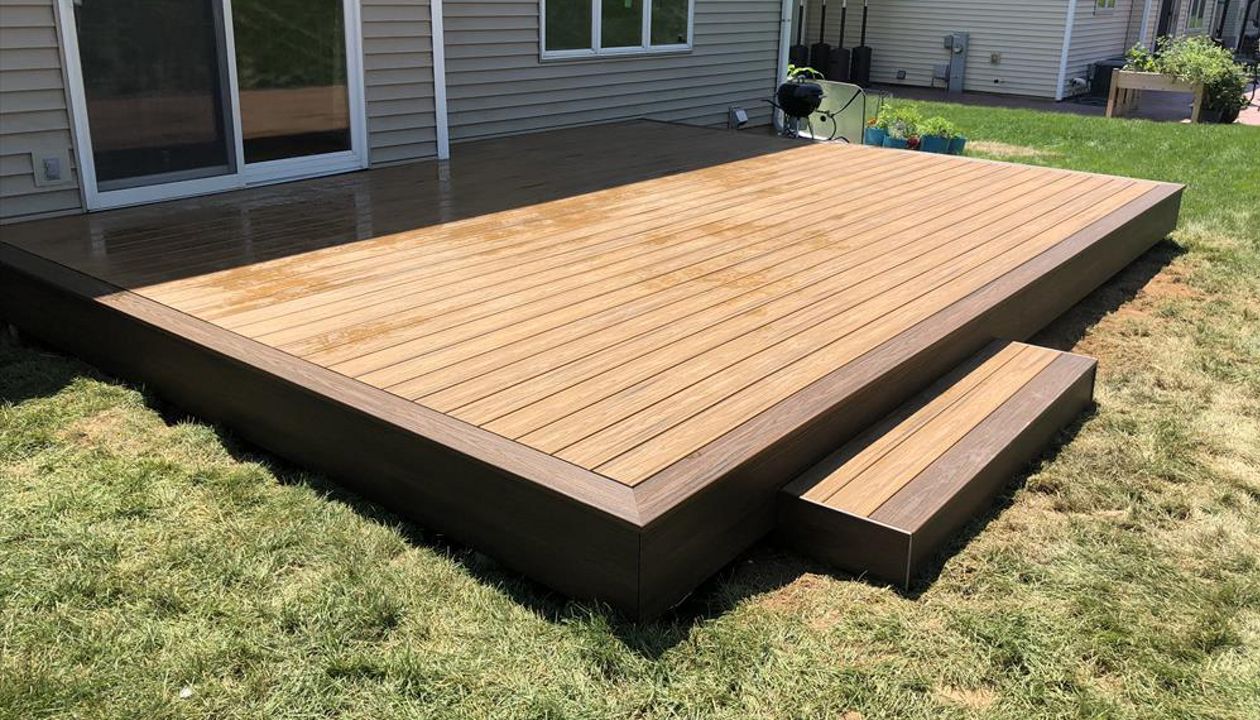 TREX TRANSCEND DECKING (SPICED RUM & HAVANNA GLOD)