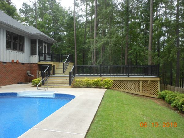 Black Trex Transcend Railing