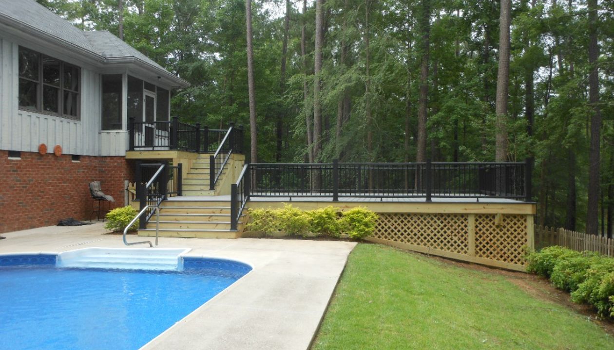 Black Trex Transcend Railing