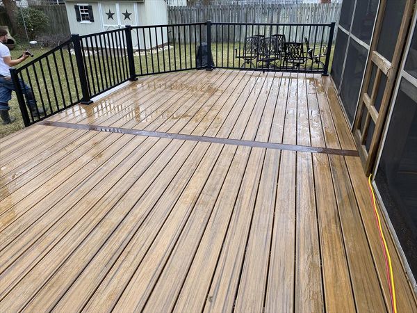 Havana Gold/Signature railing