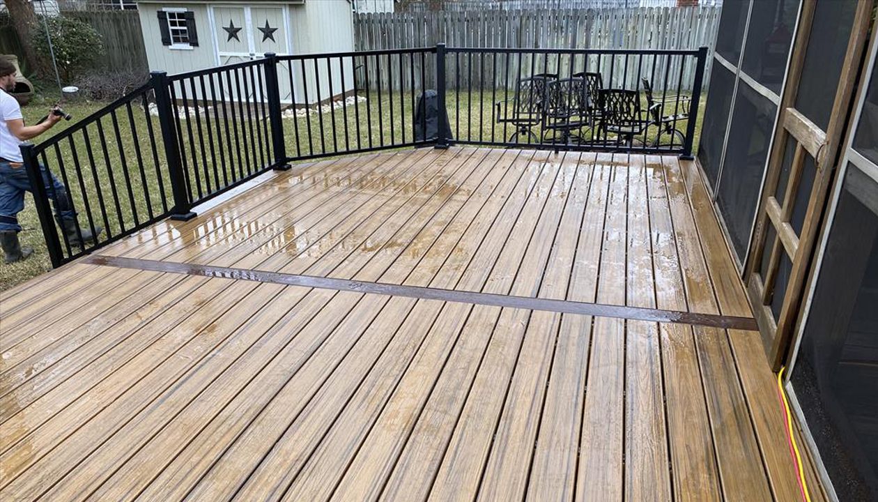 Havana Gold/Signature railing