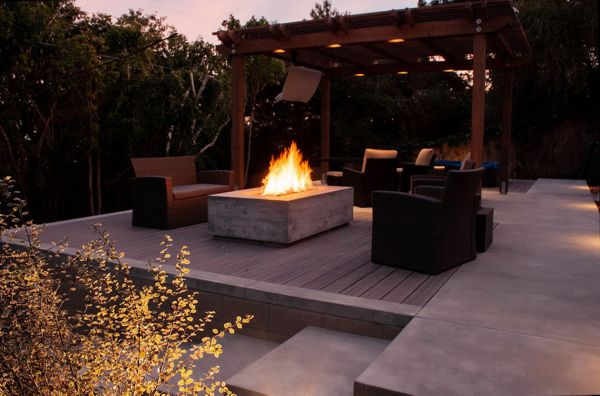 Composite Deck patio in Point Loma