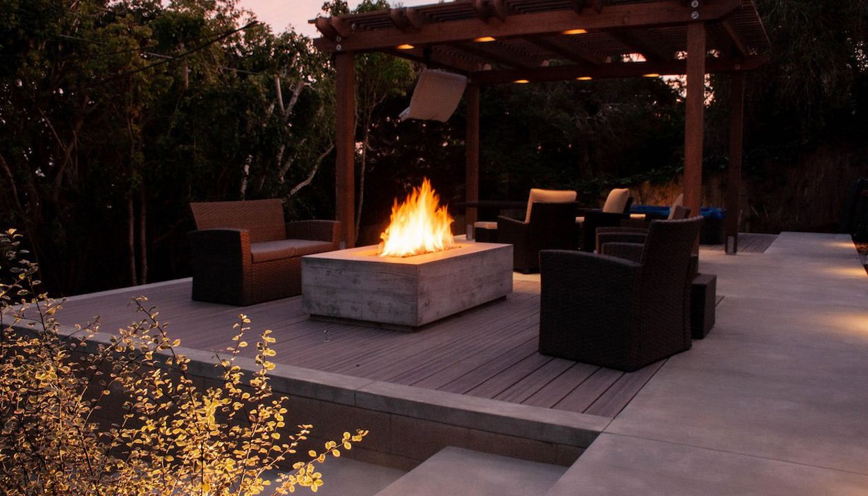 Composite Deck patio in Point Loma