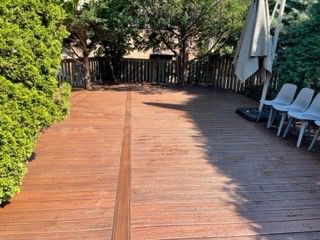 Backyard Deck Minneapolis Lava Rock