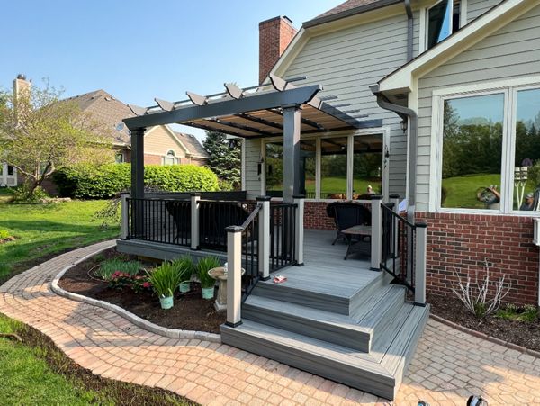Trex Deck in Highland, Michigan