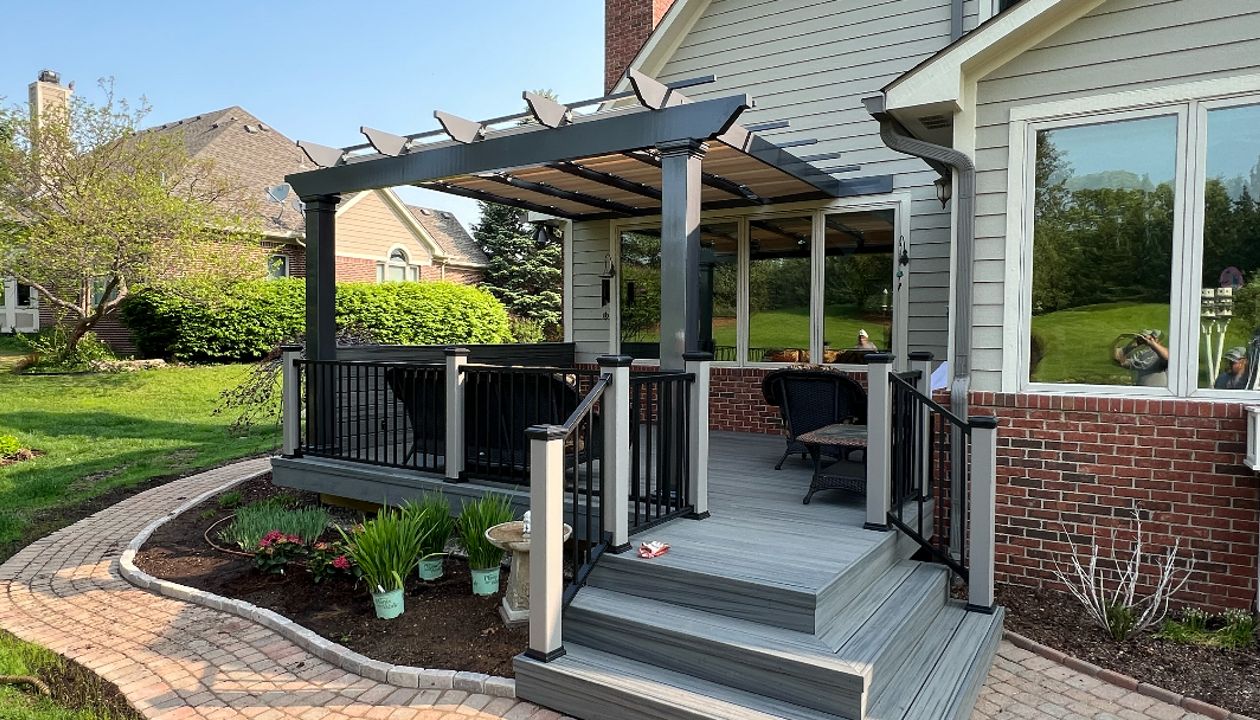 Trex Deck in Highland, Michigan