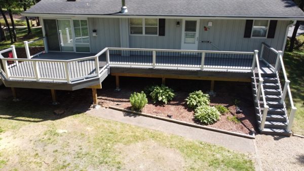 Transcend Island Mist with Select railing