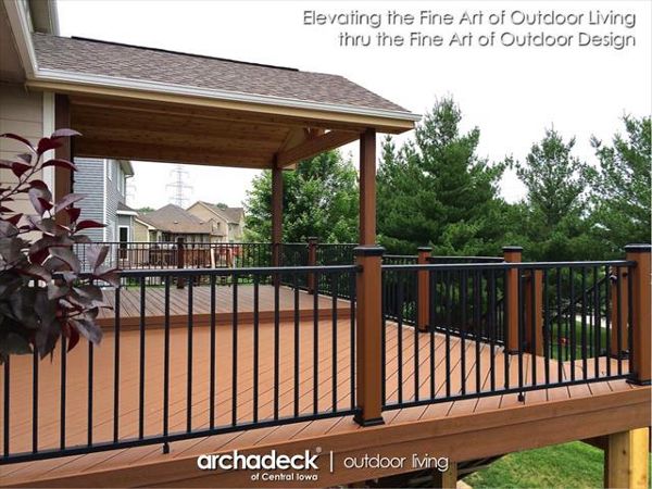 Trex Transcends Tree House Open Porch, Johnston (Des Moines)