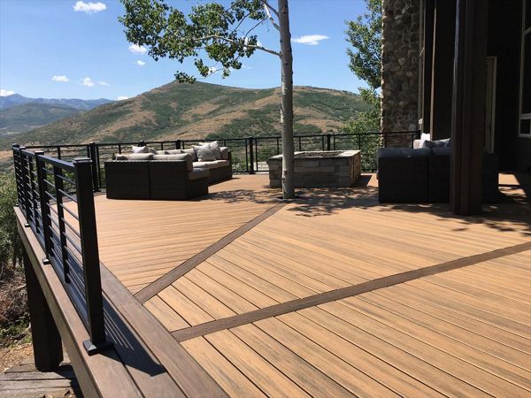 Havana gold spice rum border with trex rod rail in black on black